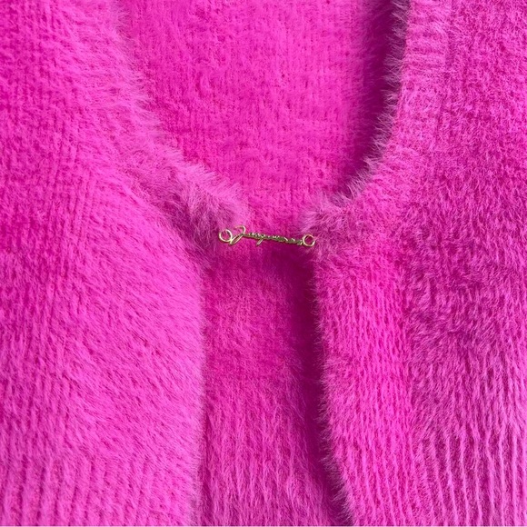 Jacquemus Bright Pink Knit Cardigan - Picture 2 of 4